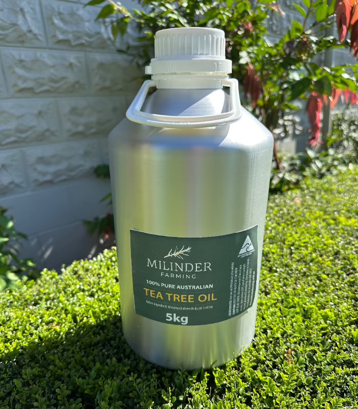 100% Australian Pure Tea Tree Oil 5kg (approx 5.5L)