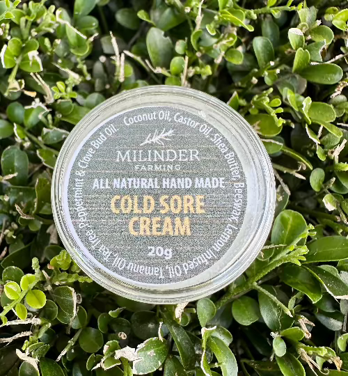 All Natural Cold Sore Cream