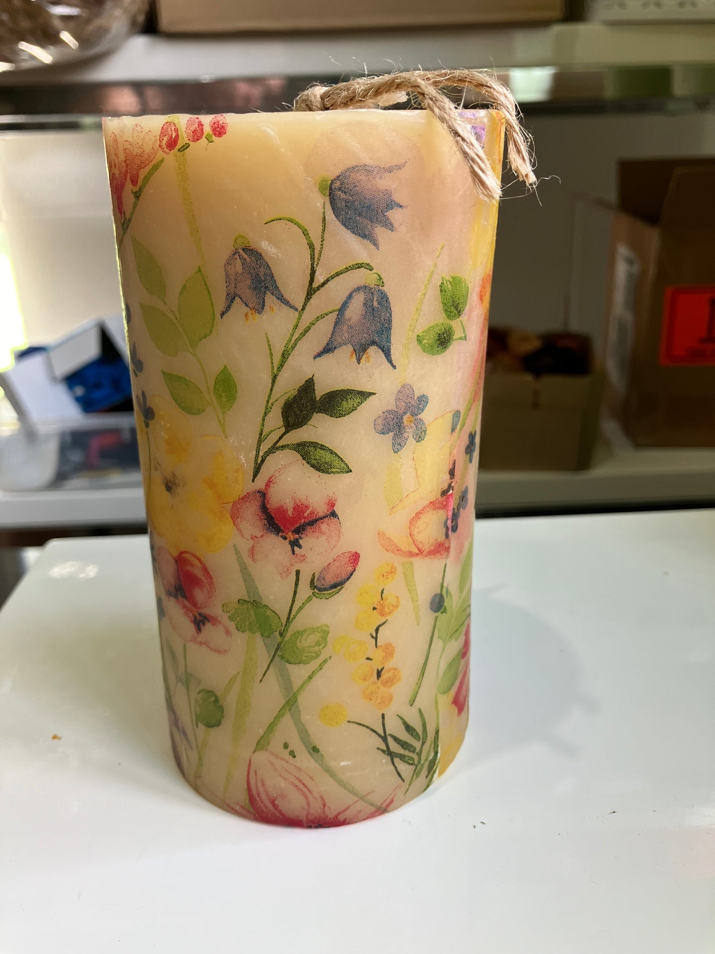 Beeswax Candle - 100% pure Large