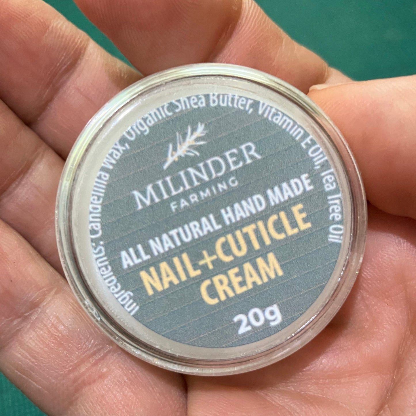 Nail and cuticle cream