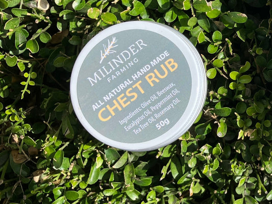 All natural chest rub