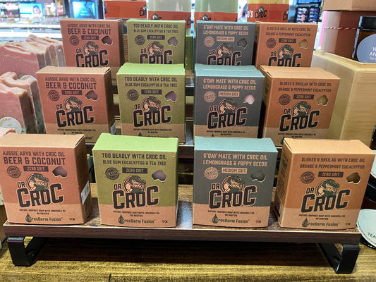 100% Natural Handmade Croc Soap