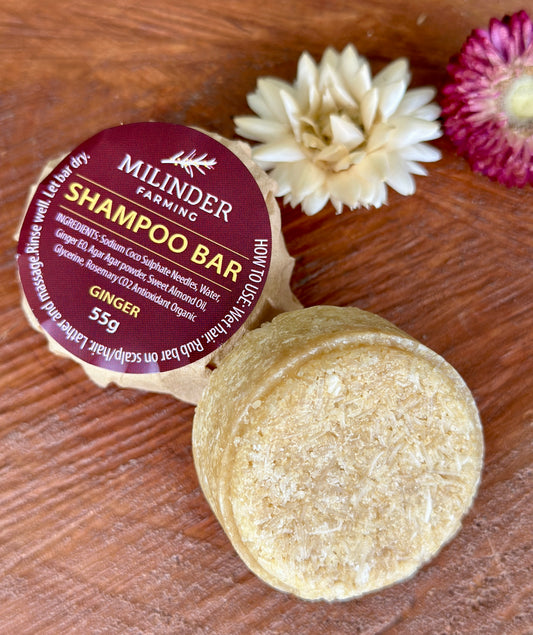 Milinder Farming Shampoo Bar Ginger
